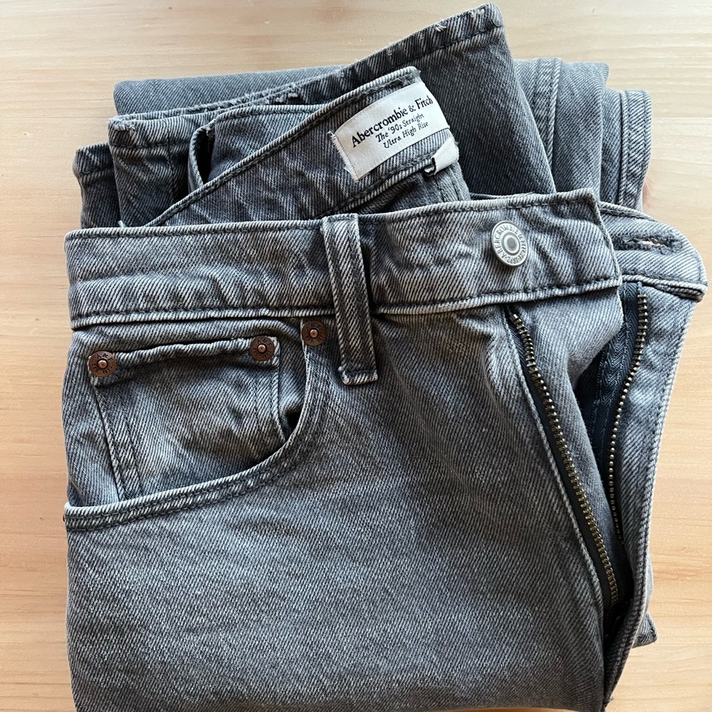 Abercrombie & Fitch Gray Jeans